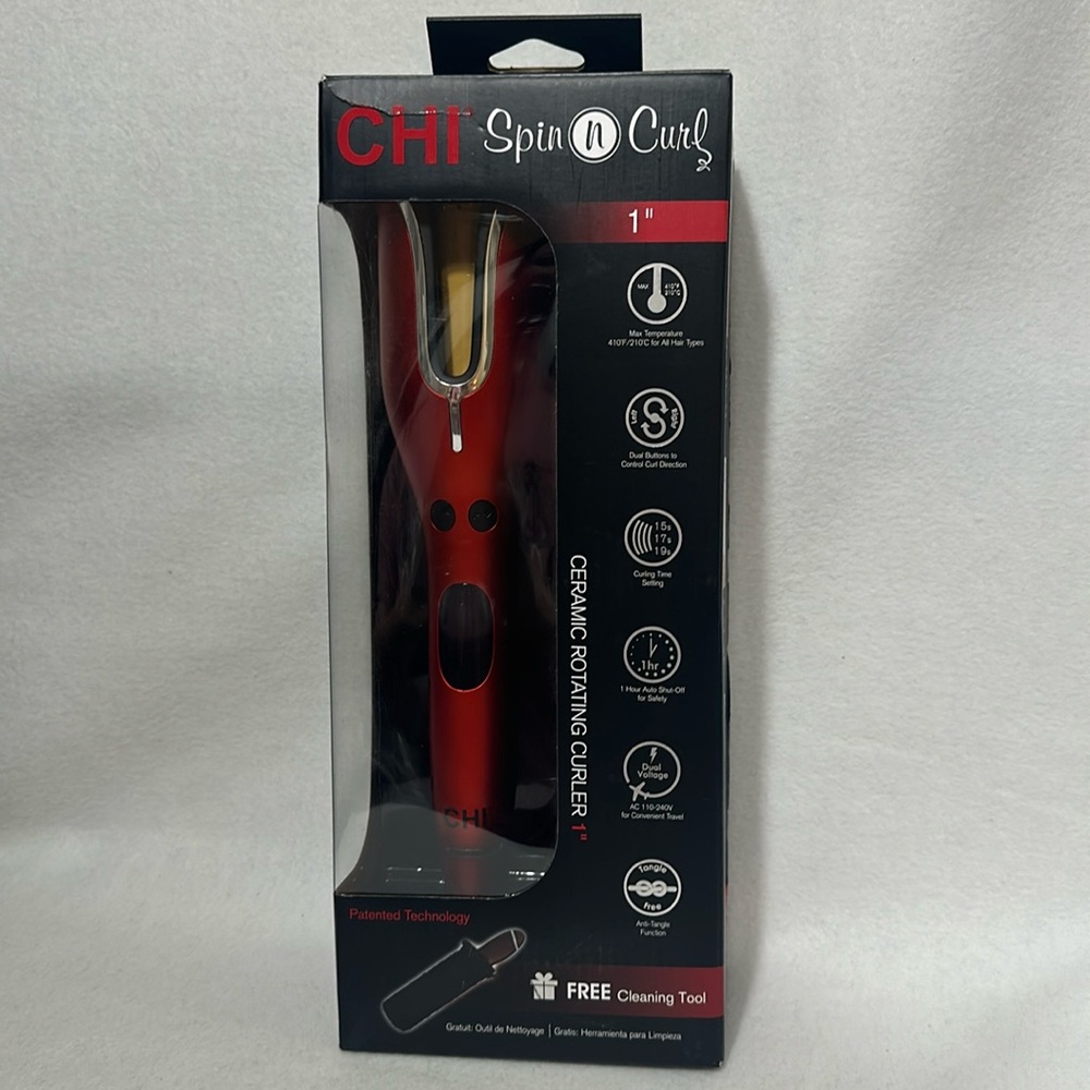 Chi Spin N Curl Ceramic Rotating Curler